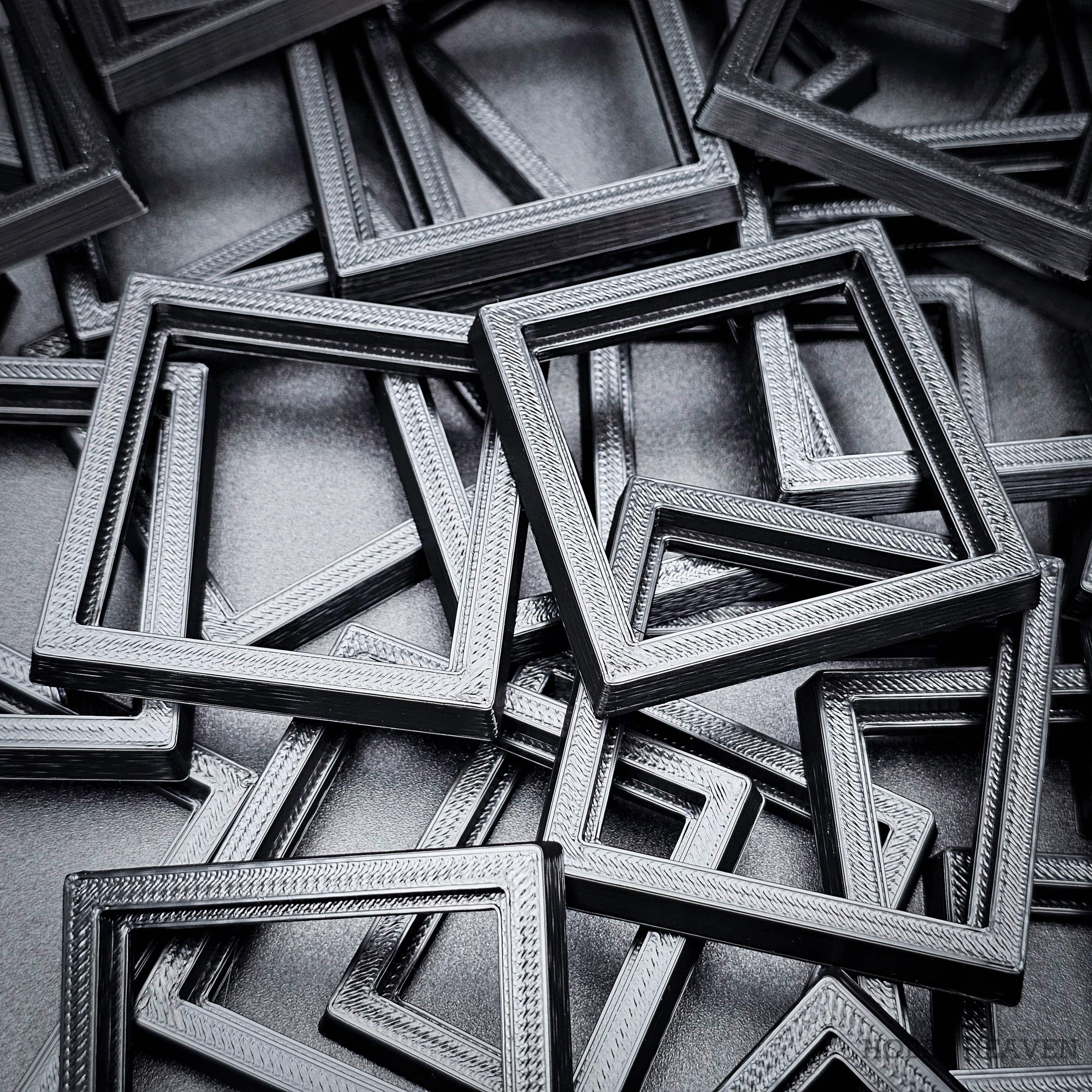 Base 40 to 50mm Square Bases Converters 3d Print
