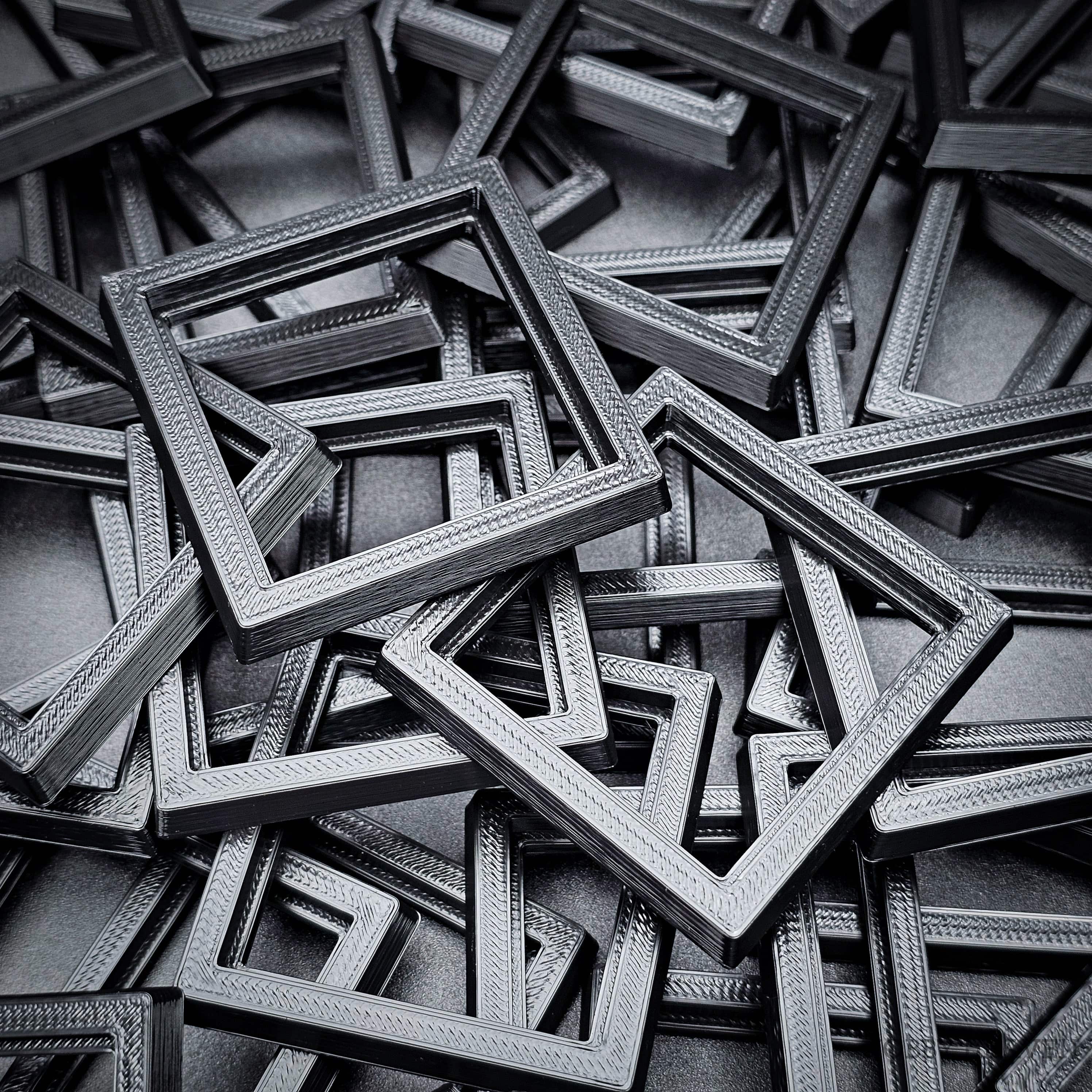Base 40 to 50mm Square Bases Converters 3d Print