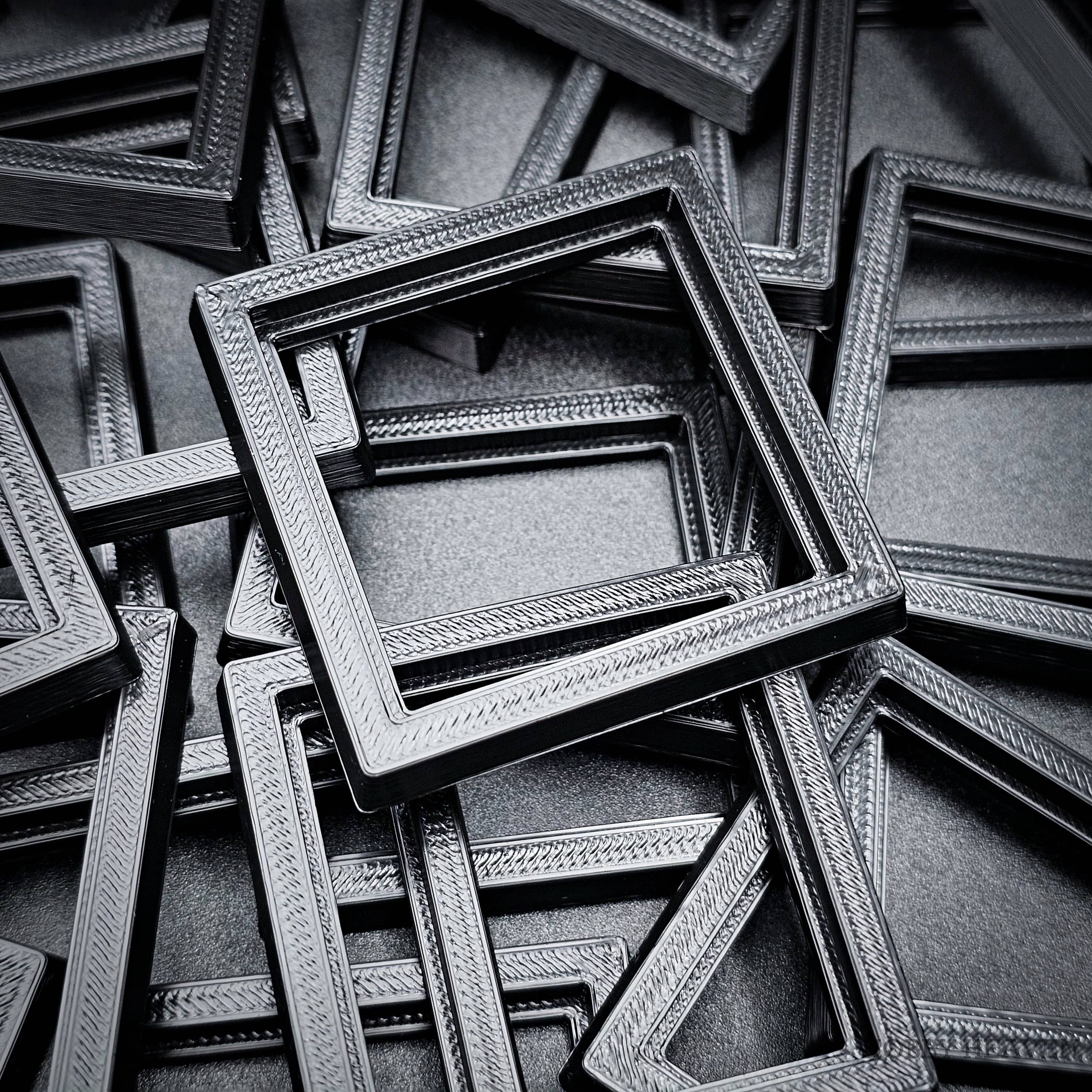 Base 40 to 50mm Square Bases Converters 3d Print