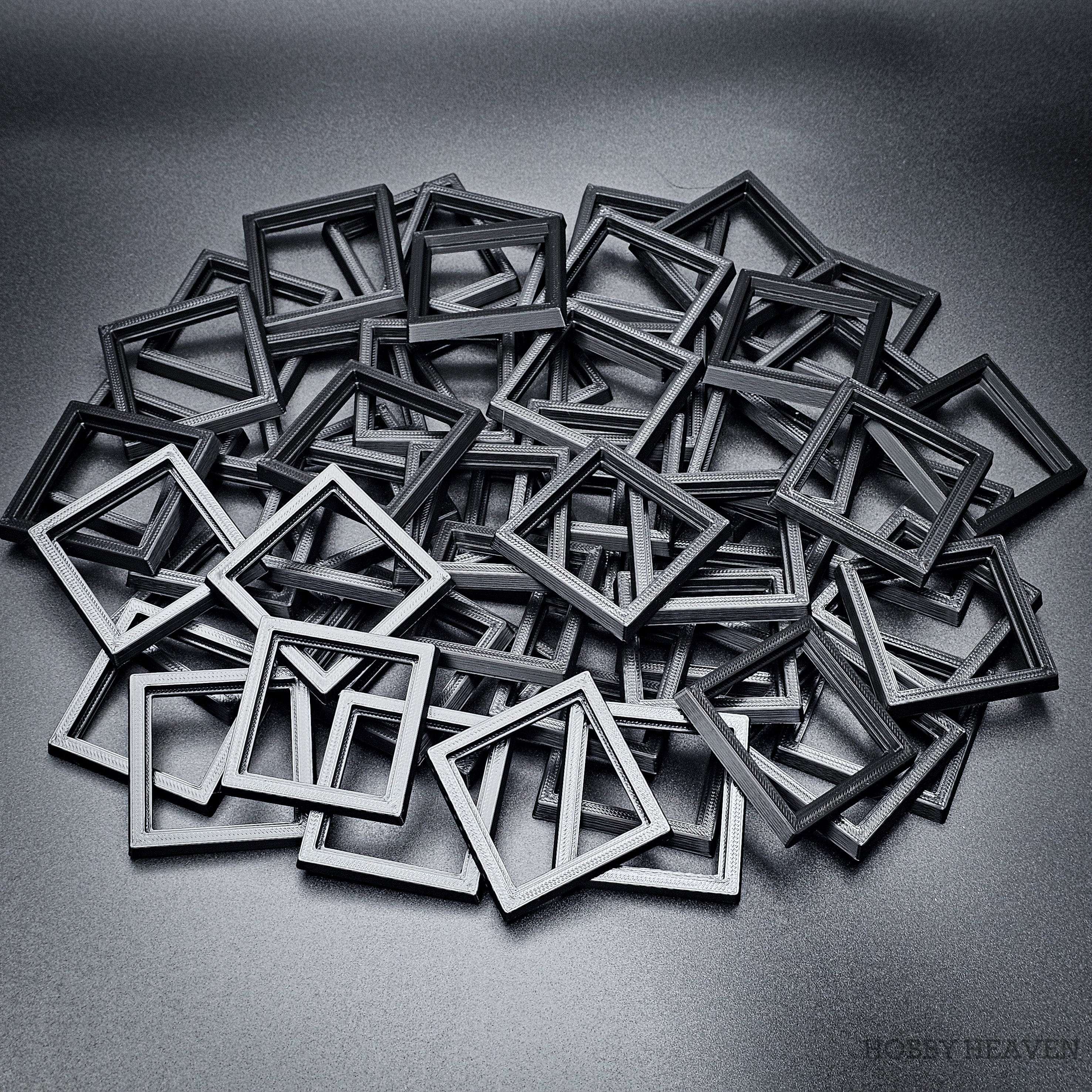 Base 40 to 50mm Square Bases Converters 3d Print