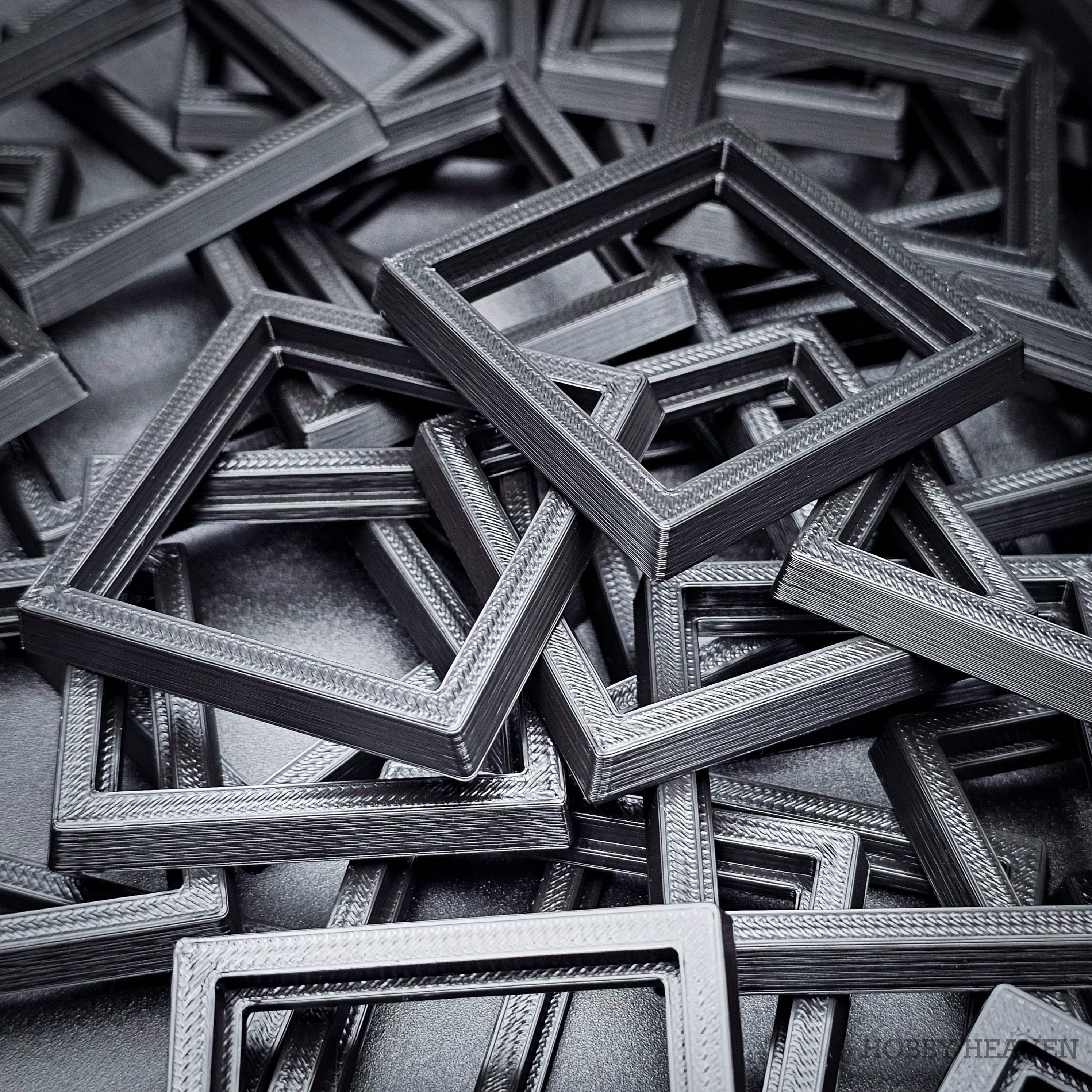 Base 40 to 50mm Square Bases Converters 3d Print