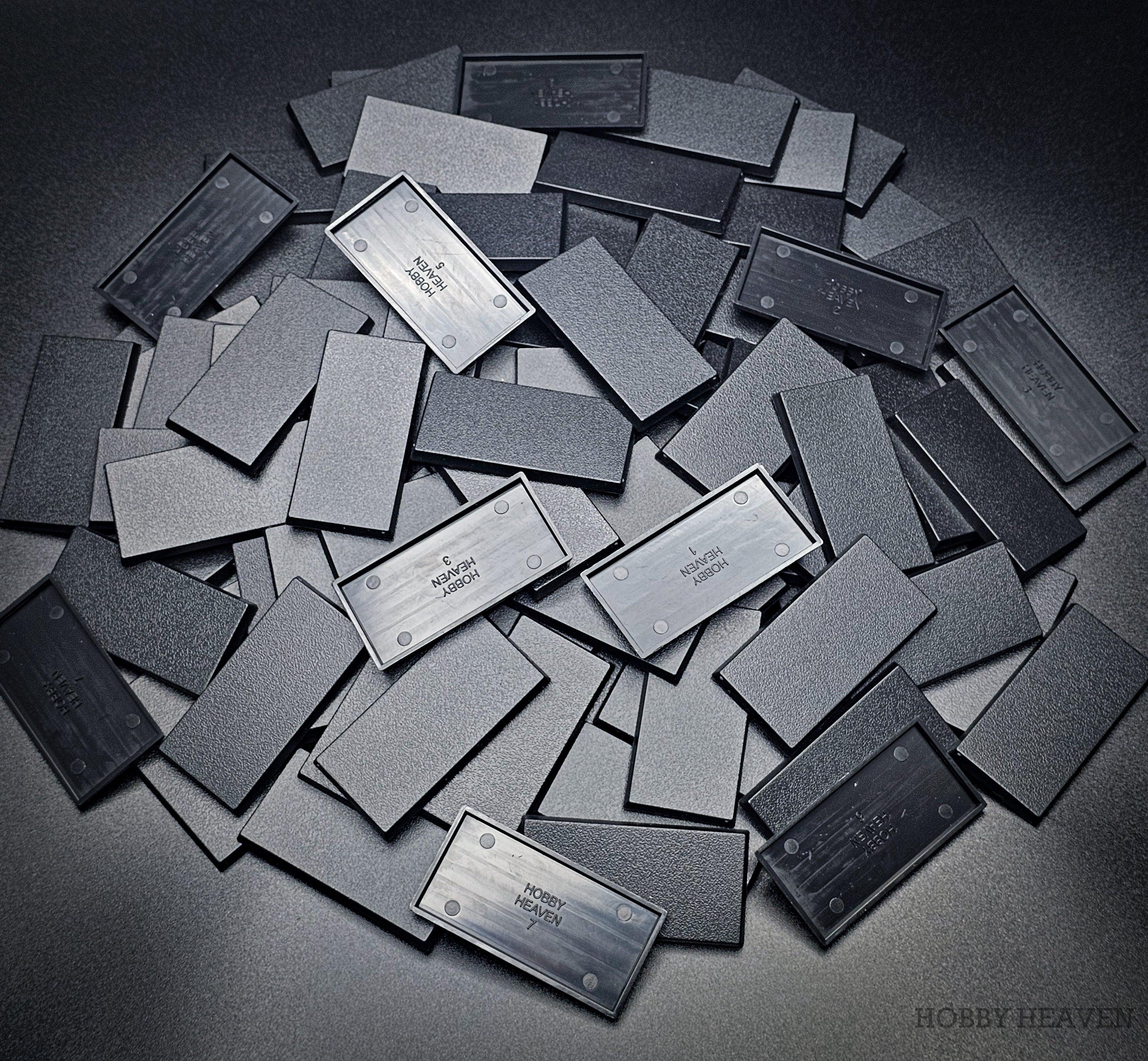 Base 60x30mm Rectangle Bases for Tabletop Games | Premium Wargaming Cavalry Bases