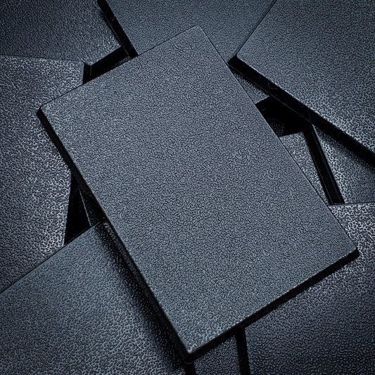 Base 60x40mm Rectangular Plain Plastic Bases
