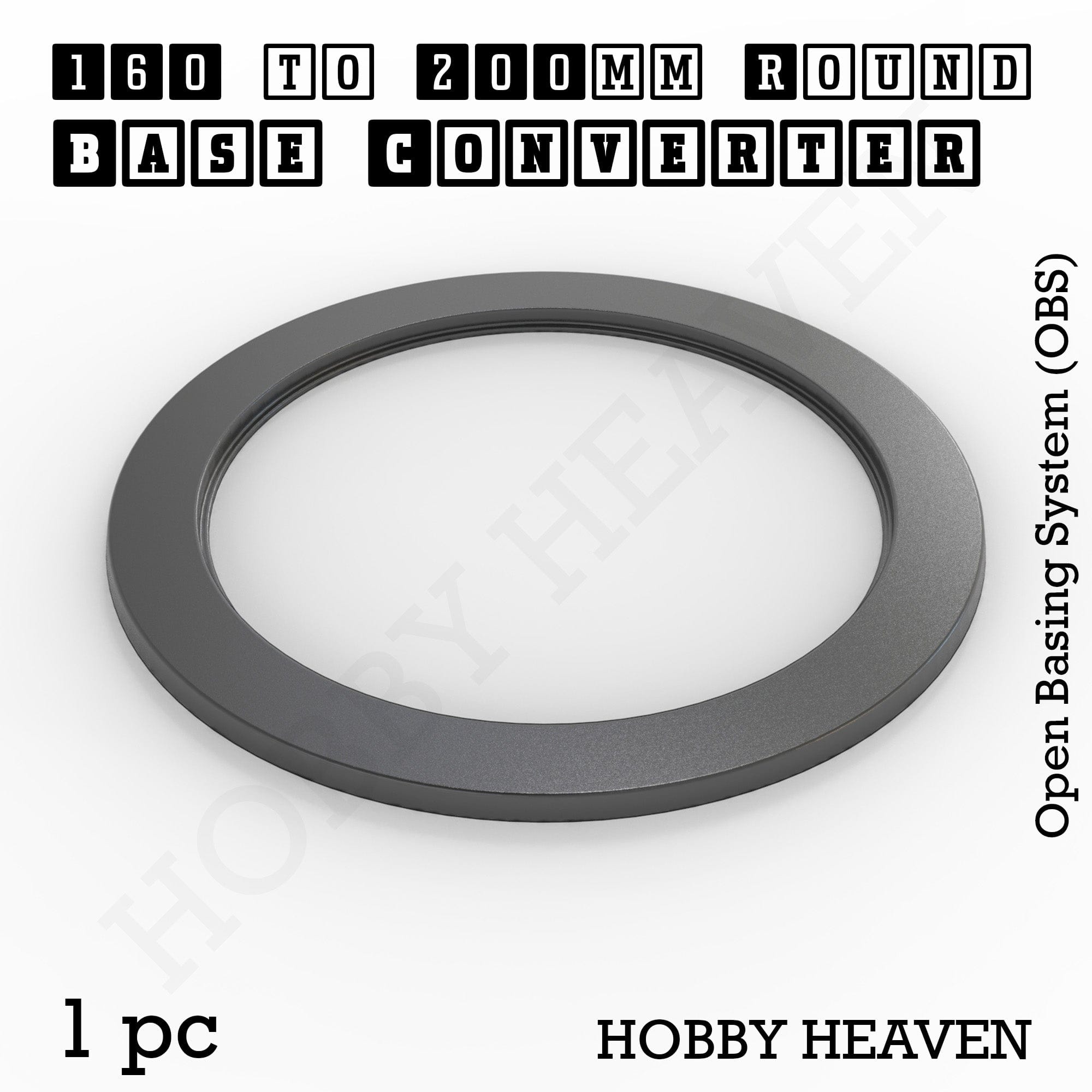 Base Round Bases Size Converters Round to Round 3d Print Full Range