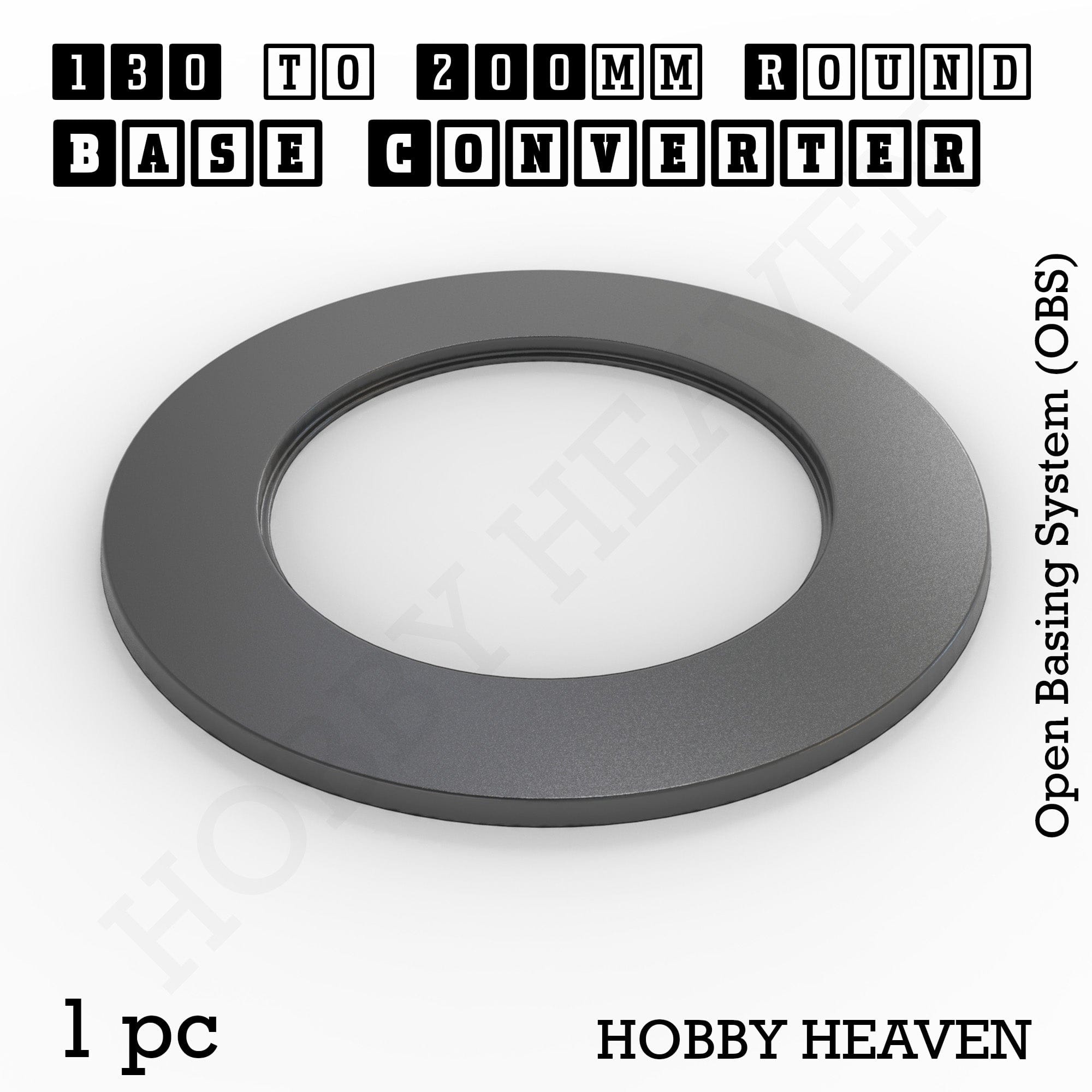 Base Round Bases Size Converters Round to Round 3d Print Full Range