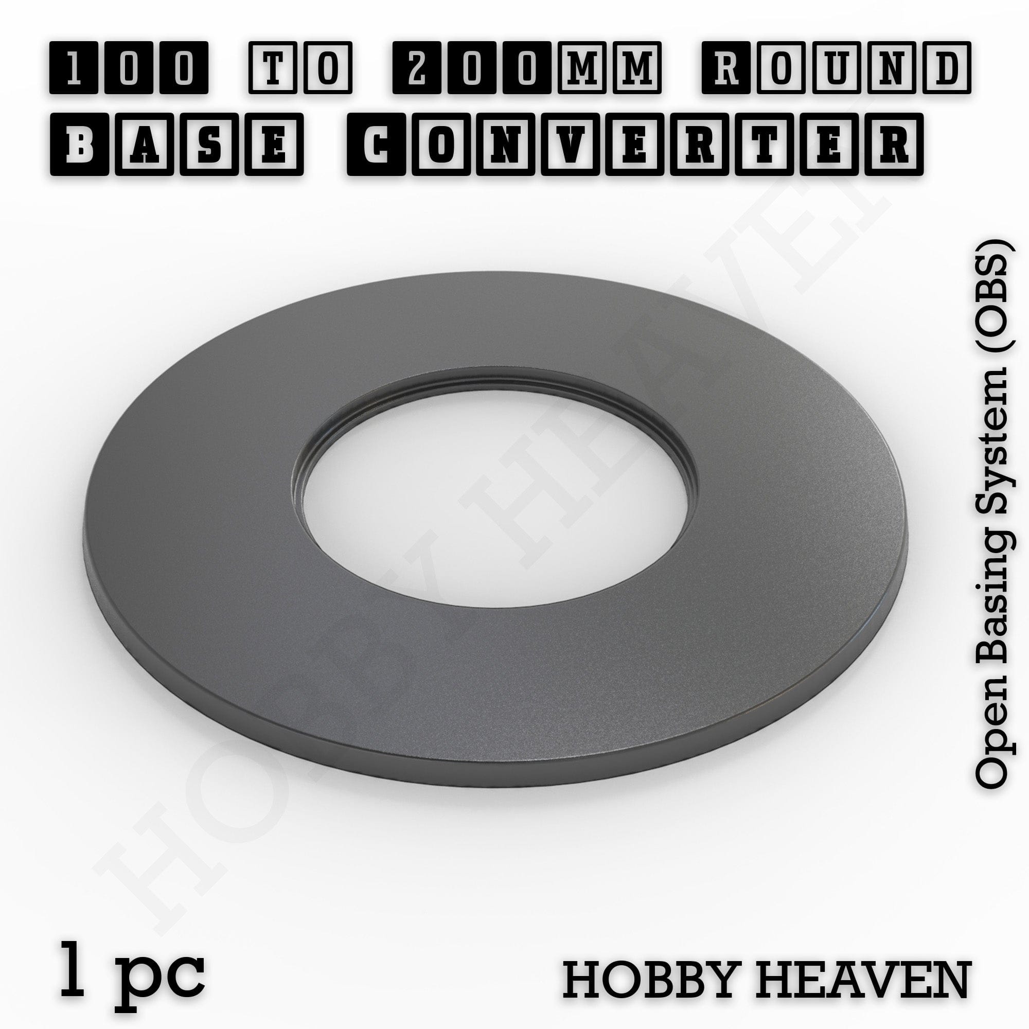 Base Round Bases Size Converters Round to Round 3d Print Full Range