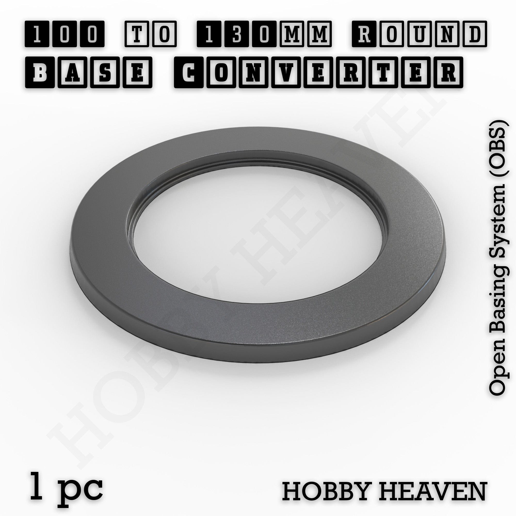 Base Round Bases Size Converters Round to Round 3d Print Full Range