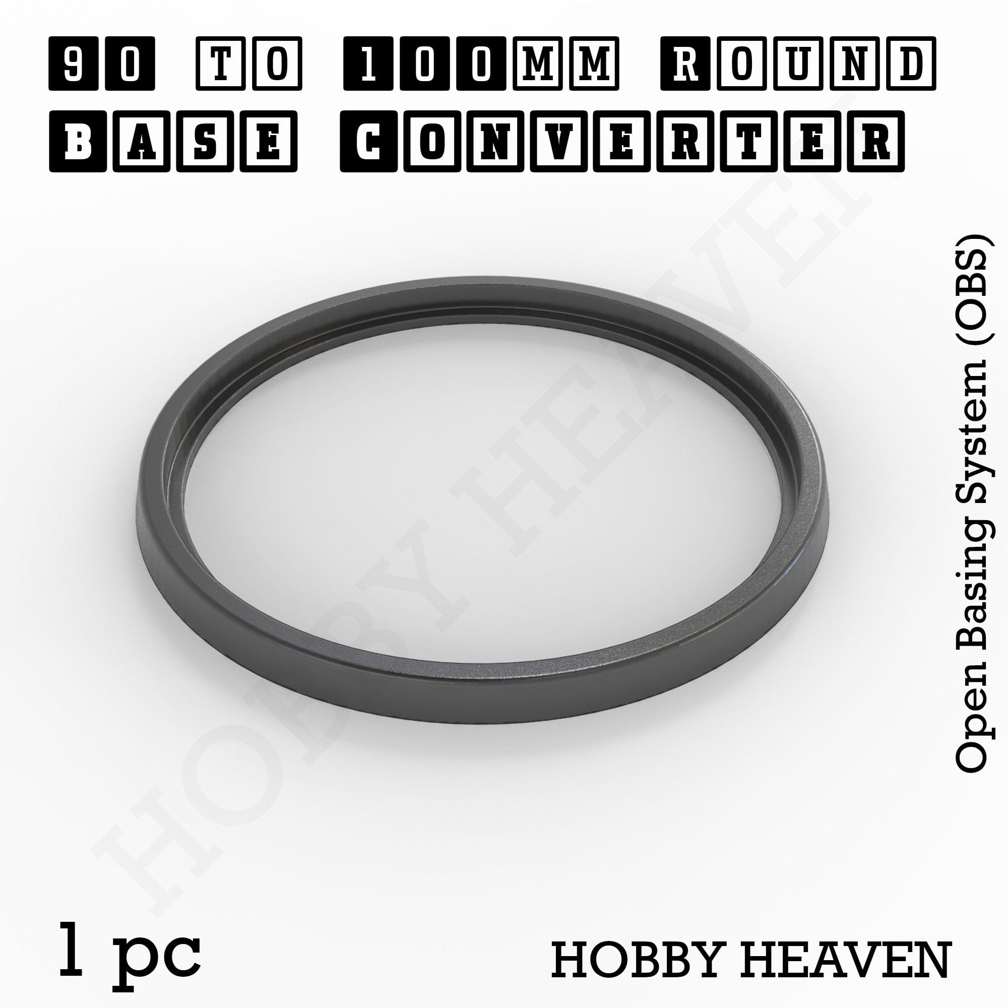 Base Round Bases Size Converters Round to Round 3d Print Full Range