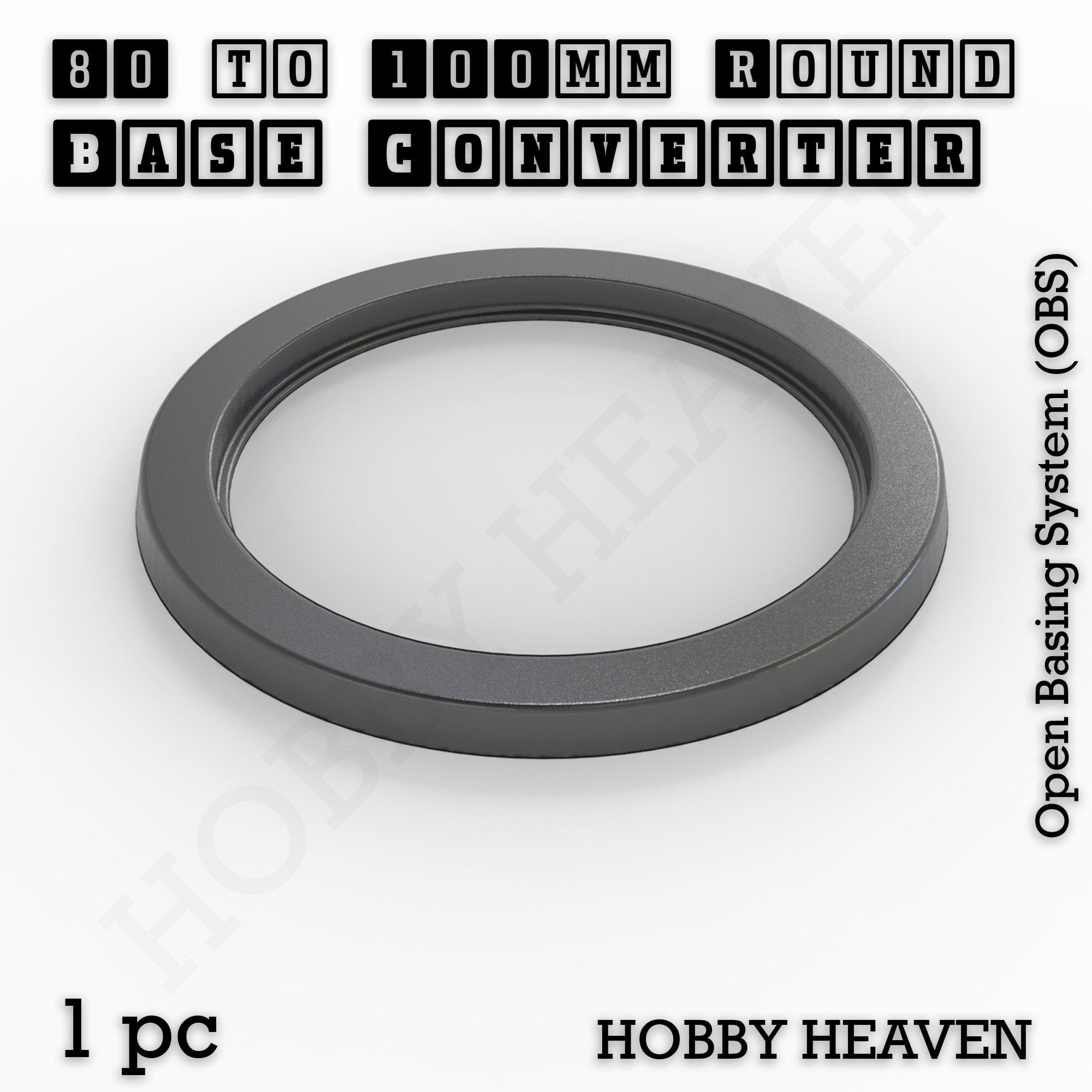 Base Round Bases Size Converters Round to Round 3d Print Full Range