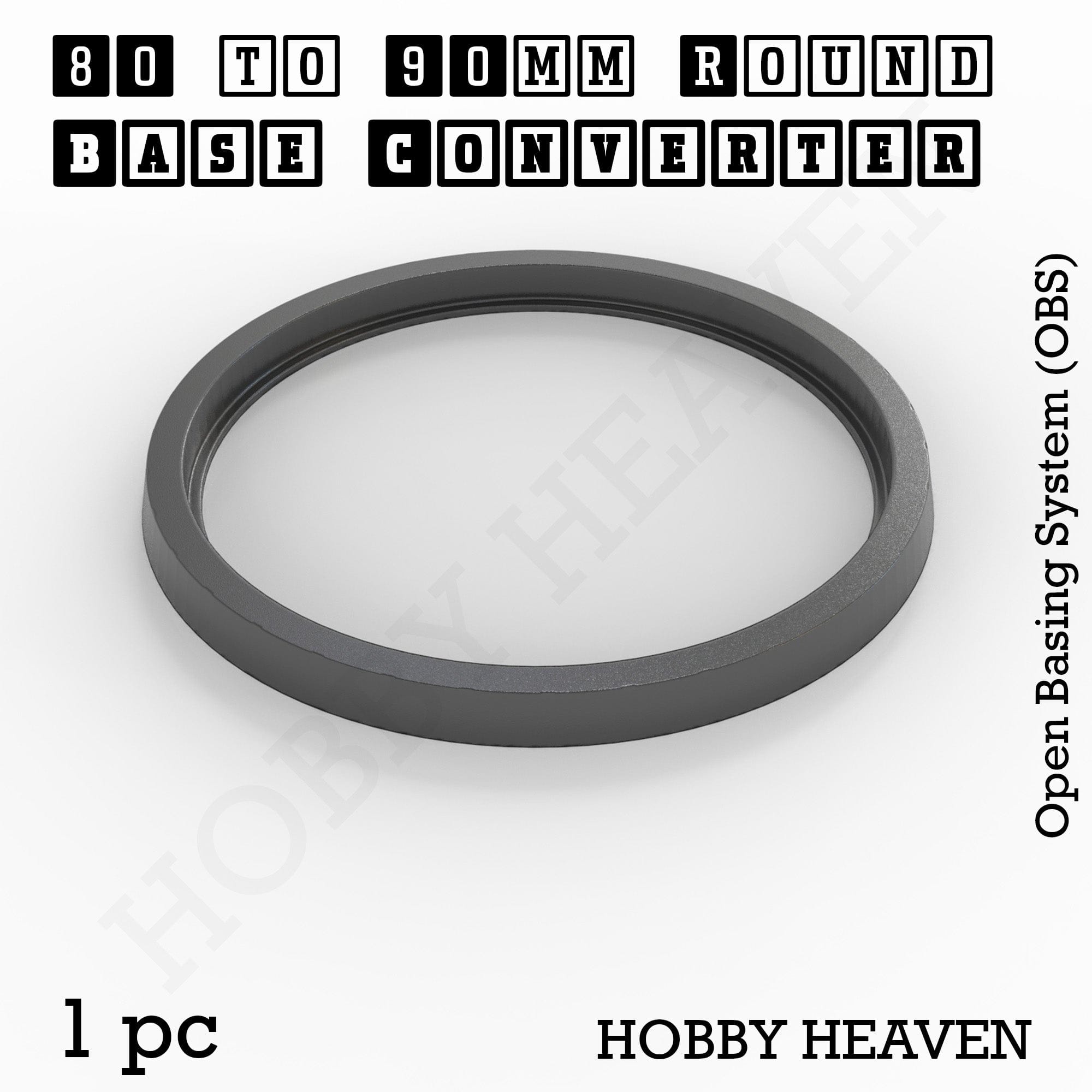 Base Round Bases Size Converters Round to Round 3d Print Full Range