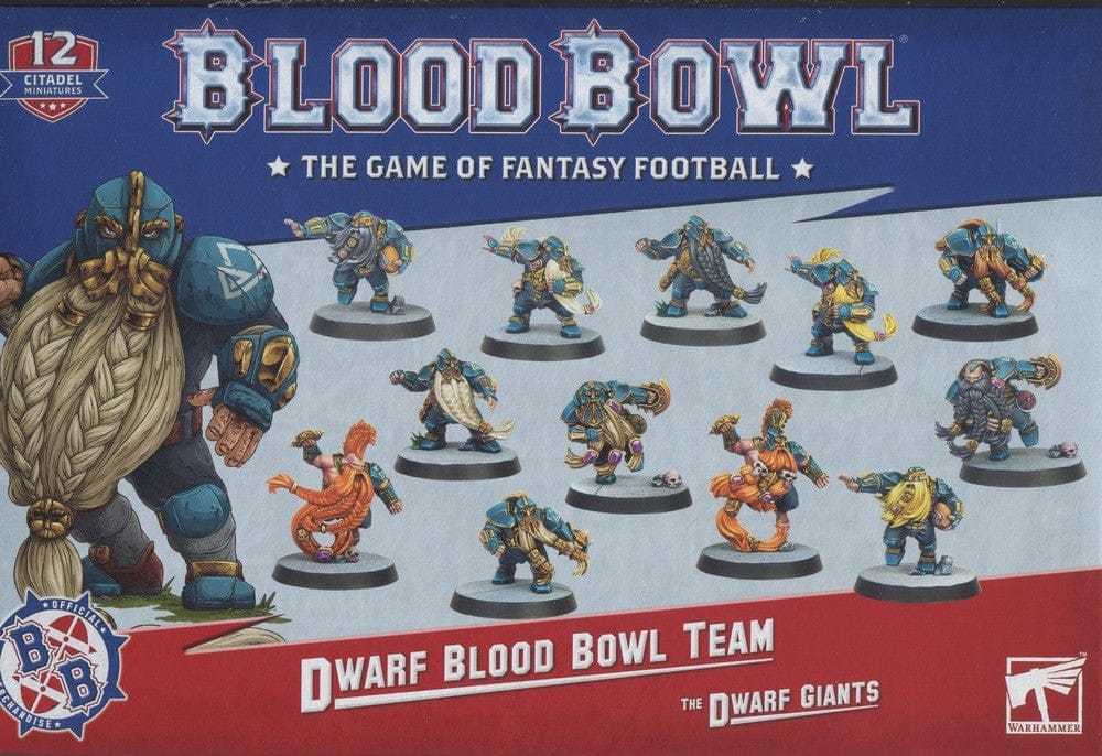 Blood Bowl BLOOD BOWL: DWARF TEAM 5011921154920