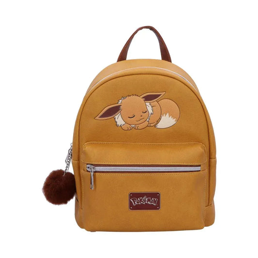 Blue Pirate Pokémon Sleeping Eevee Backpack 28cm