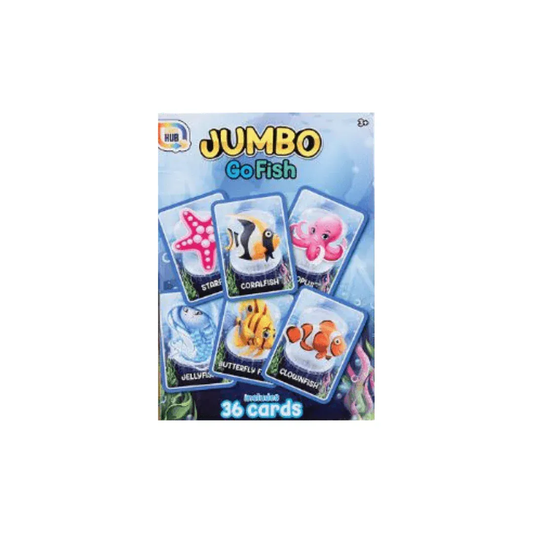 Blue Rain Activity Store Card Games Go Fish Card Game - Large A4