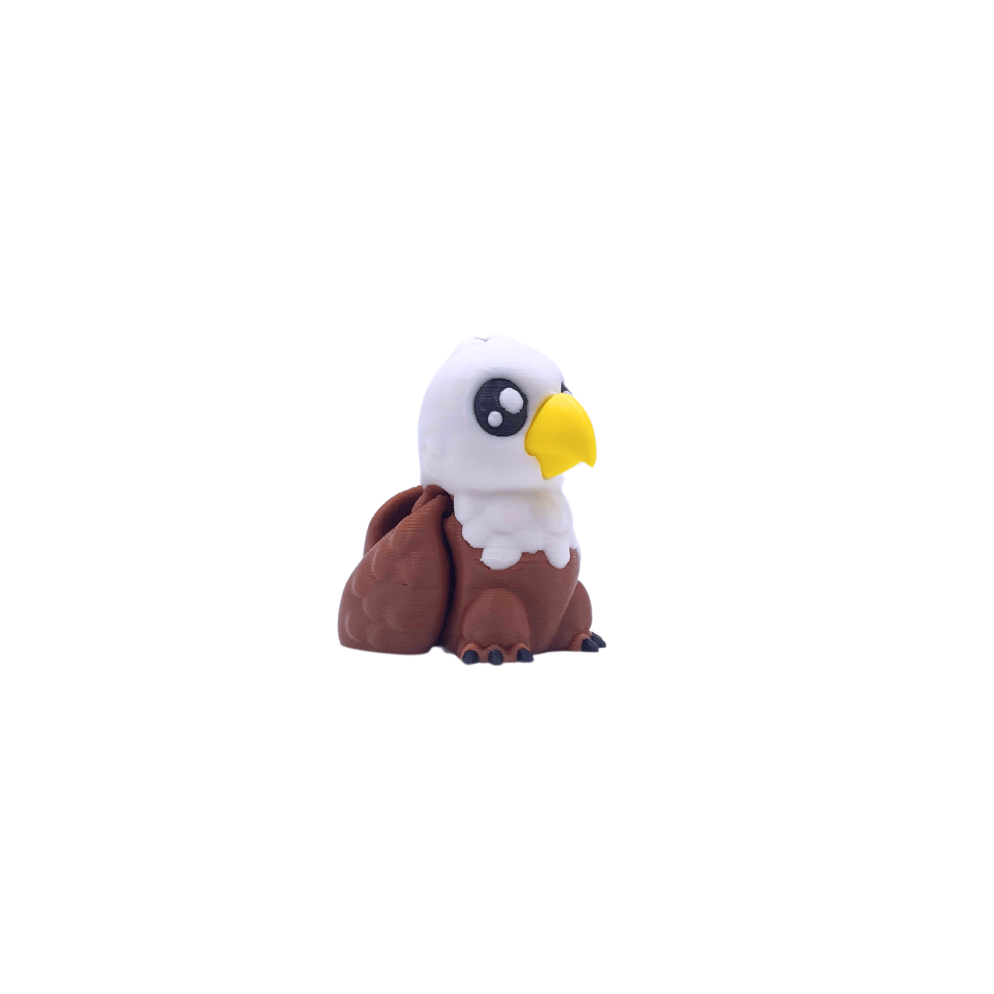 Dans Fidget Foundry Keyring Bald Eagle Key Charm
