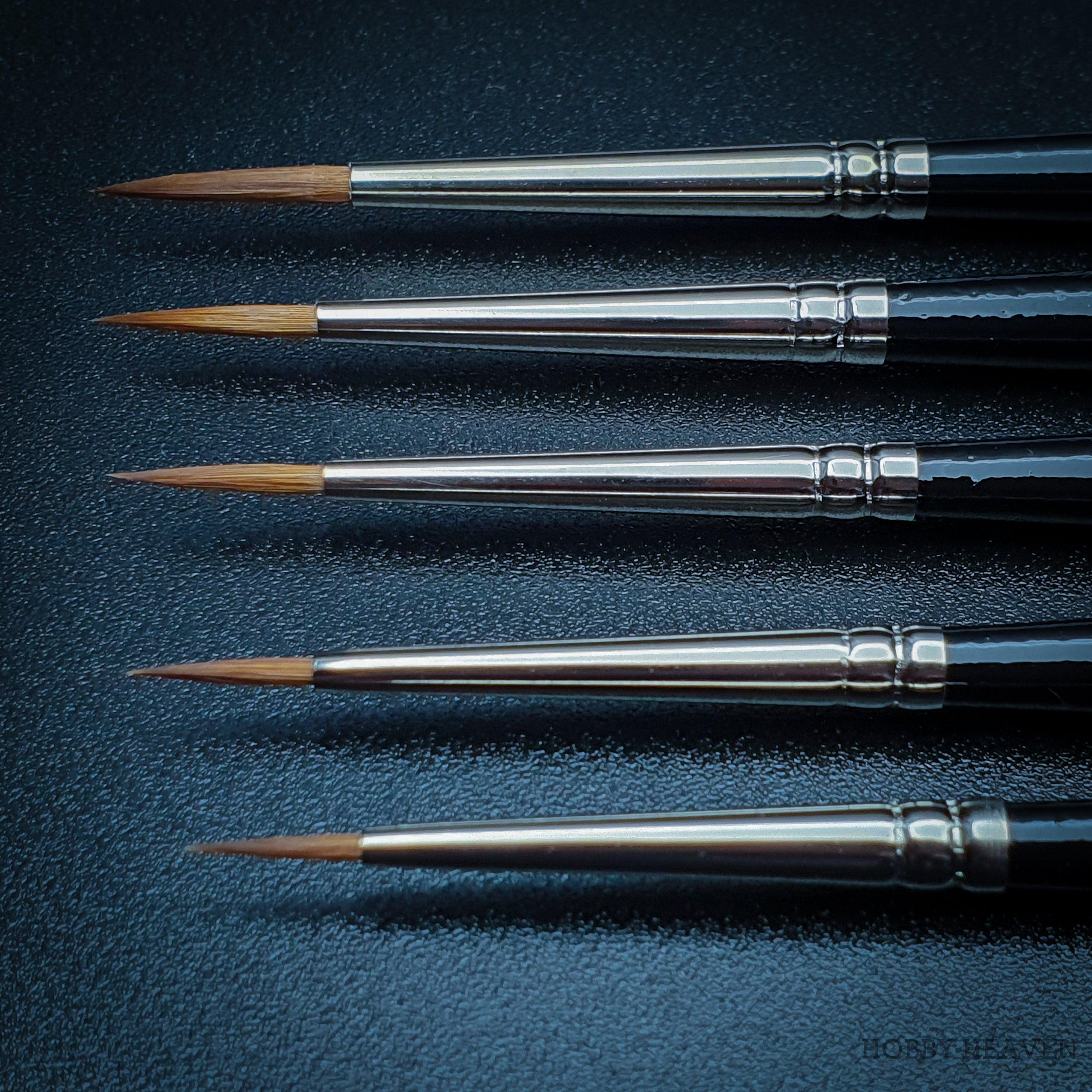 Brush Hobby Heaven Series 1 Singles and Sets — Kolinsky Sable Round
