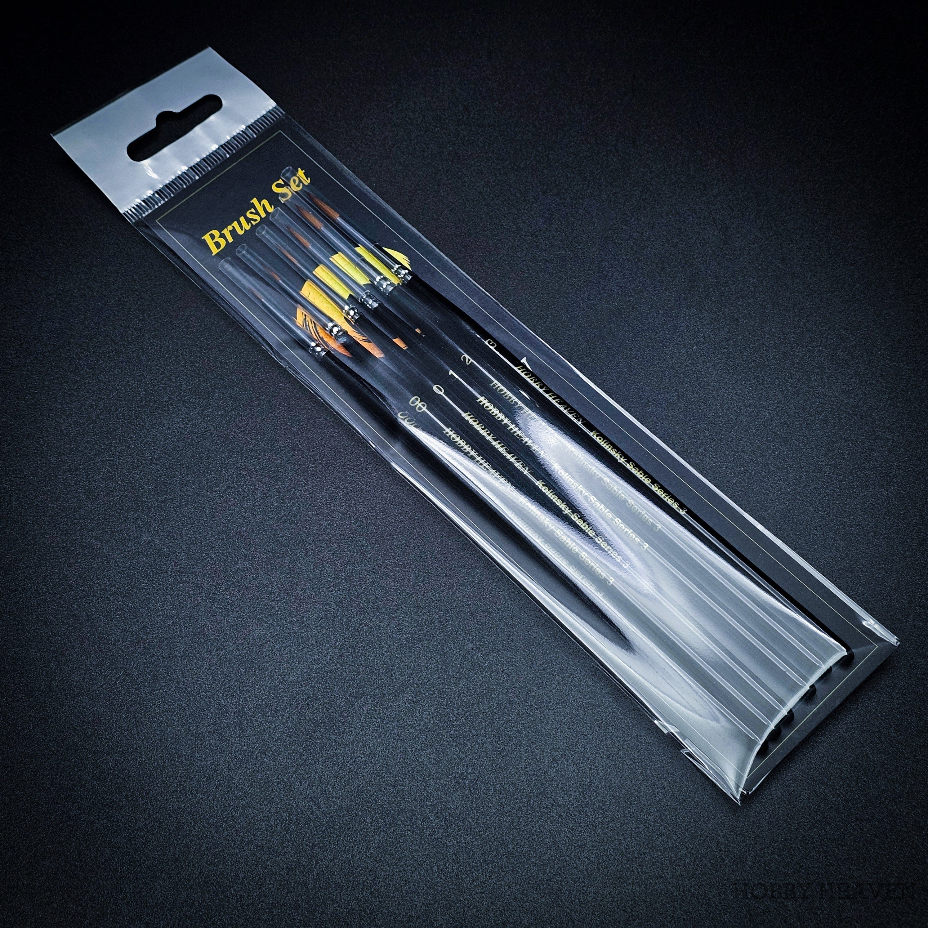 Brush Hobby Heaven Series 3 Singles and Sets — Kolinsky Sable Round