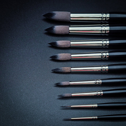 Brush Raphael SoftAqua 845 — Synthetic Round