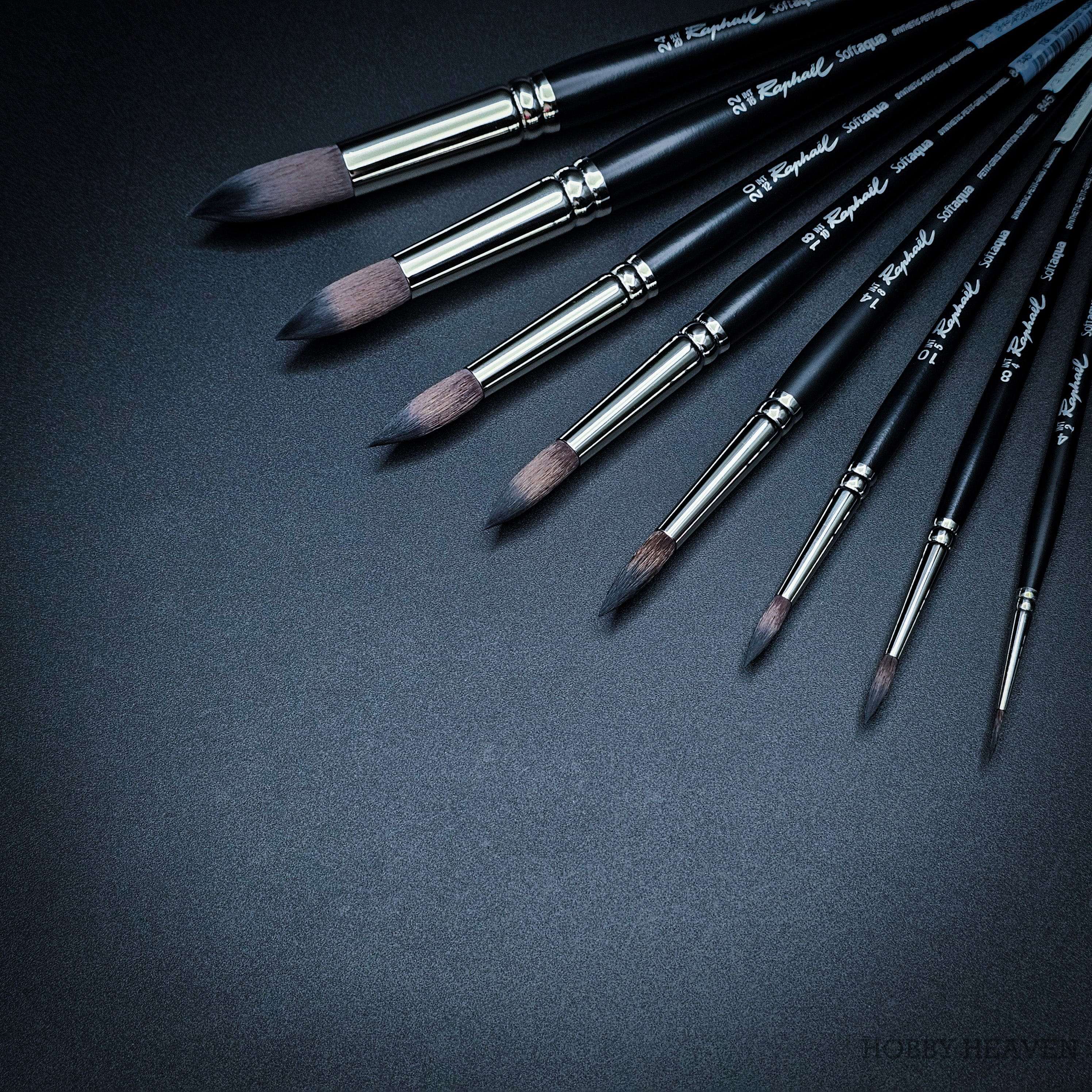 Brush Raphael SoftAqua 845 — Synthetic Round