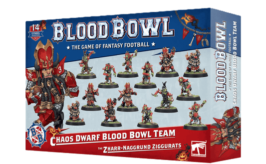 Blood Bowl BLOOD BOWL: CHAOS DWARF TEAM 5011921218226