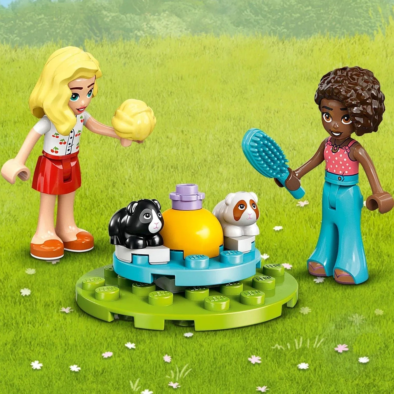 Curious Minds Toys & Games > Toys > Construction Toys > Interlocking Blocks > LEGO > Friends Lego Friends 42640 Guinea Pig Playground Toy Playset for Ages 5 and Up