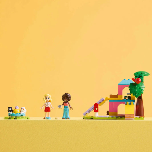 Curious Minds Toys & Games > Toys > Construction Toys > Interlocking Blocks > LEGO > Friends Lego Friends 42640 Guinea Pig Playground Toy Playset for Ages 5 and Up