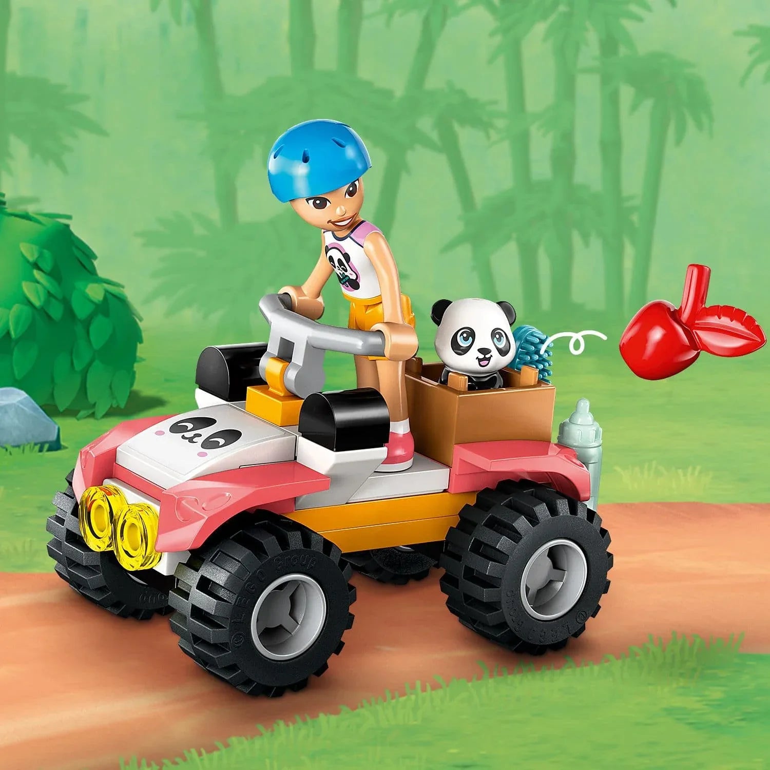 Curious Minds Toys & Games > Toys > Construction Toys > Interlocking Blocks > LEGO > Friends Lego Friends 42648 Panda Sanctuary Animal Care Set for Ages 7 and Up