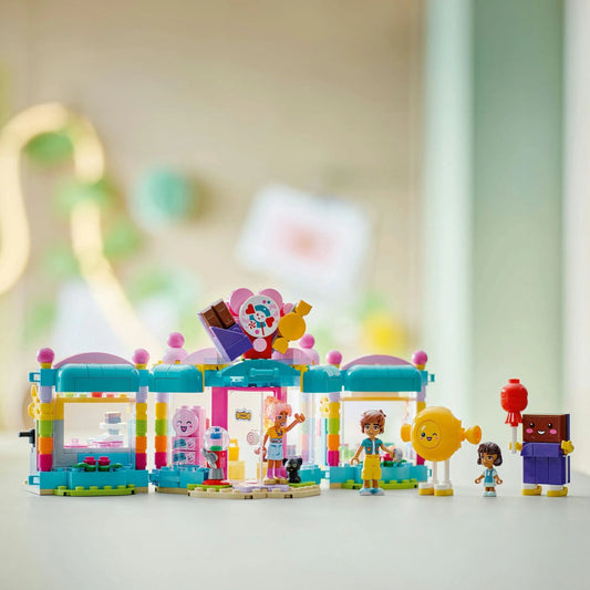 Curious Minds Toys & Games > Toys > Construction Toys > Interlocking Blocks > LEGO > Friends Lego Friends 42649 Heartlake City Candy Store Playset for Ages 6 & Up
