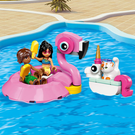 Curious Minds Toys & Games > Toys > Construction Toys > Interlocking Blocks > LEGO > Friends Lego Friends 42658 Unicorn & Flamingo Pool Party Set for Ages 5 and Up