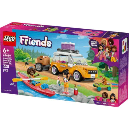 Curious Minds Toys & Games > Toys > Construction Toys > Interlocking Blocks > LEGO > Friends Lego Friends 42659 Friendship Road-Trip Travel Car for Ages 6 and Up