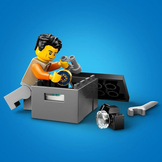 Curious Minds Toys & Games > Toys > Construction Toys > Interlocking Blocks > LEGO > LEGO City Lego City 60447 Off-Road 4x4 Mountain Truck Playset for Ages 6 and Up