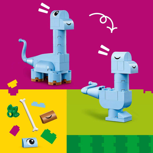 Curious Minds Toys & Games > Toys > Construction Toys > Interlocking Blocks > LEGO > LEGO Classic Lego Classic 11041 Creative Dinosaurs Toy Playset for Ages 5 and Up