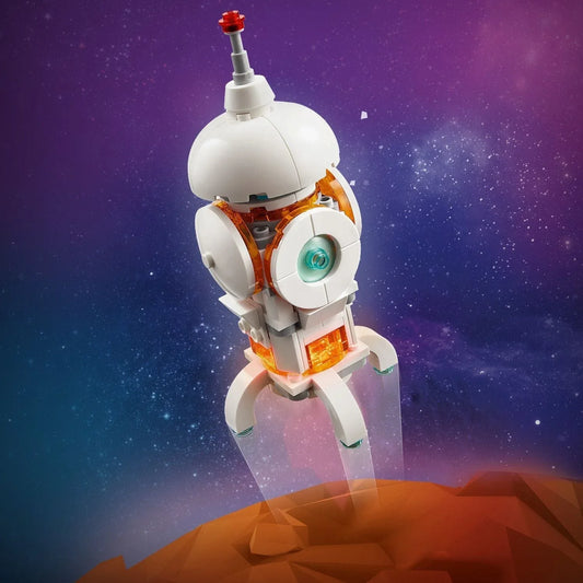 Curious Minds Toys & Games > Toys > Construction Toys > Interlocking Blocks > LEGO > LEGO Creator Lego Creator 3 in 1 31164 Space Robot Rebuildable Toy for Ages 8 & Up