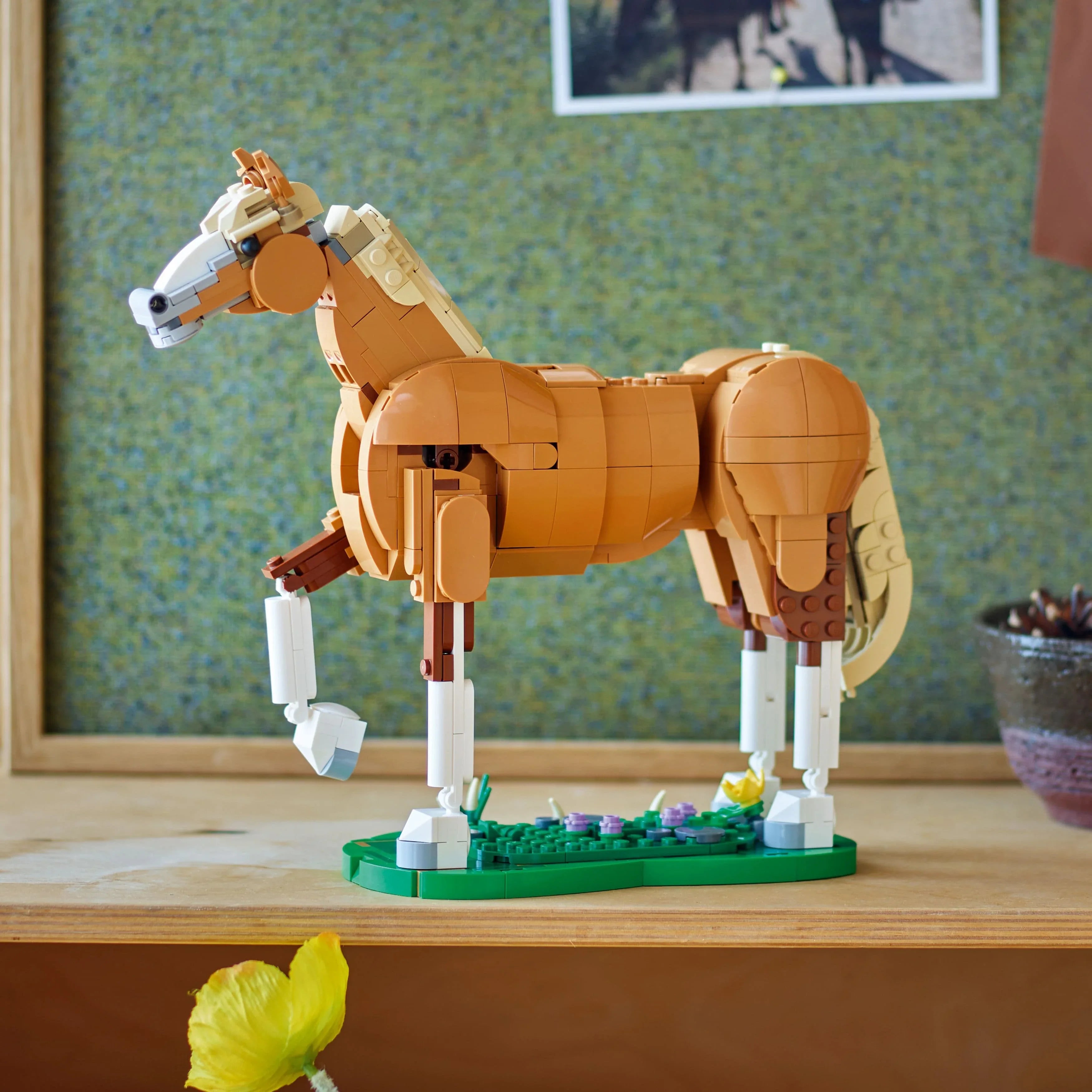 Curious Minds Toys & Games > Toys > Construction Toys > Interlocking Blocks > LEGO > LEGO Creator Lego Creator 3 in 1 31166 Beautiful Horse Rebuildable Set for Ages 9+