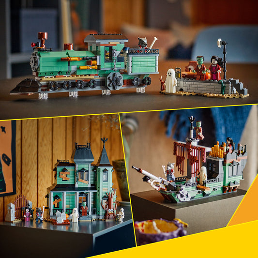 Curious Minds Toys & Games > Toys > Construction Toys > Interlocking Blocks > LEGO > LEGO Creator Lego Creator 3 in 1 31167 Haunted Mansion Rebuildable Set for Ages 9+