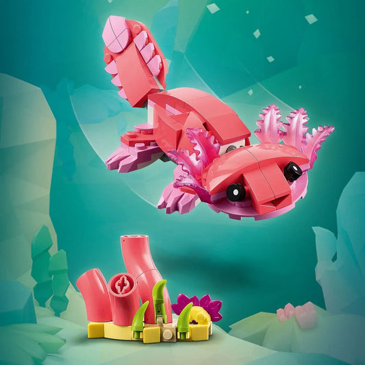 Curious Minds Toys & Games > Toys > Construction Toys > Interlocking Blocks > LEGO > LEGO Creator Lego Creator 3 in 1 31170 Wild Animals: Pink Flamingo for Ages 8 & Up
