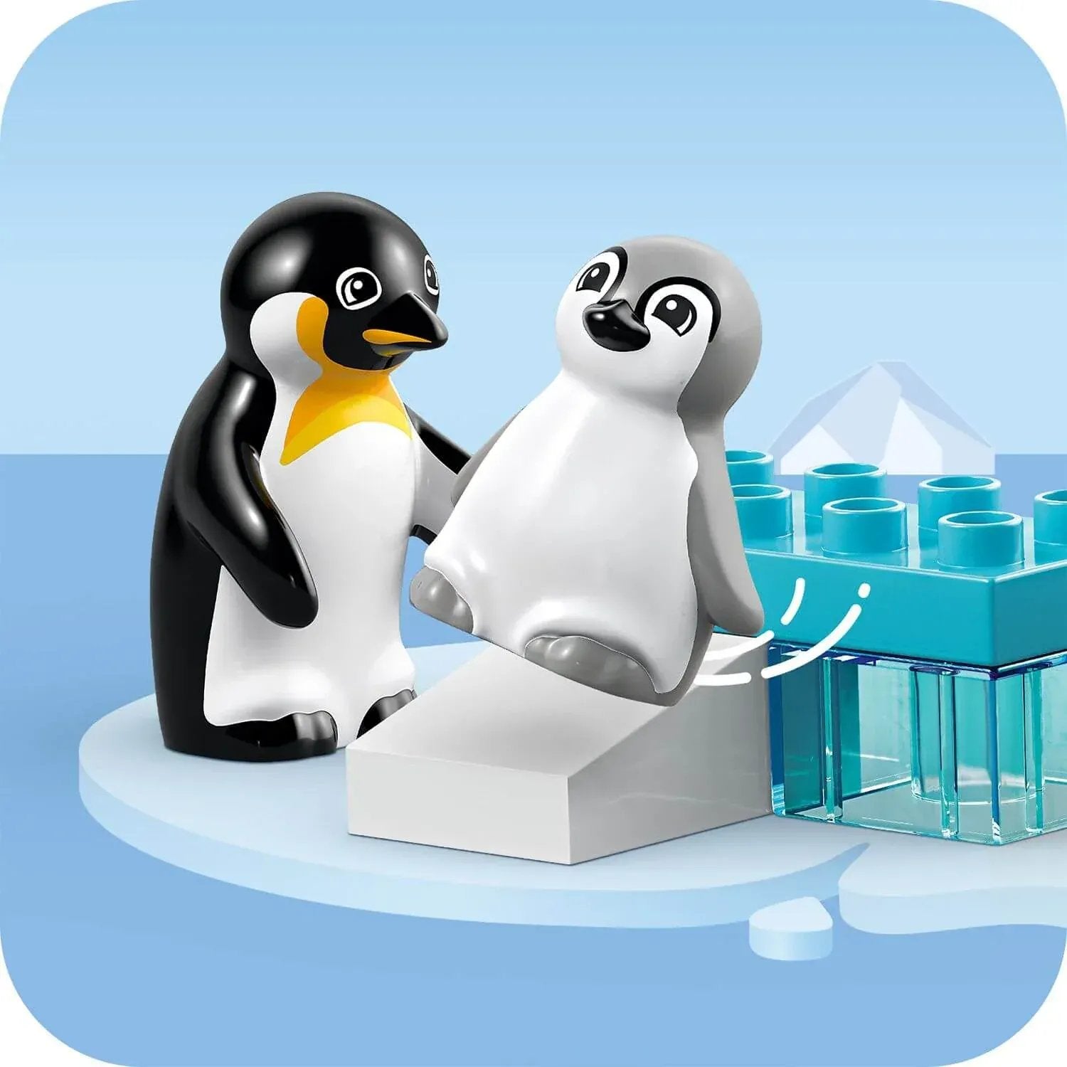 Curious Minds Toys & Games > Toys > Construction Toys > Interlocking Blocks > LEGO > LEGO Duplo Lego Duplo 10442 Wild Animal Families: Penguins & Lions for Age 2 & Up