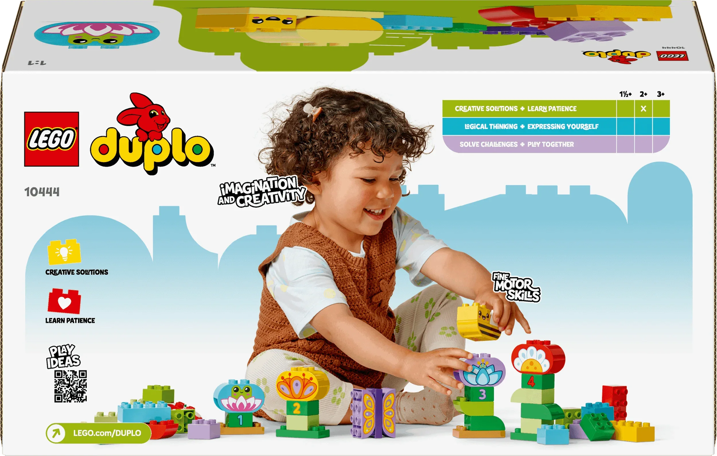 Curious Minds Toys & Games > Toys > Construction Toys > Interlocking Blocks > LEGO > LEGO Duplo Lego Duplo 10444 Creative Garden & Flowers for Toddlers Ages 2 and Up