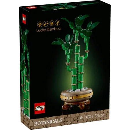 Curious Minds Toys & Games > Toys > Construction Toys > Interlocking Blocks > LEGO > LEGO Flowers Lego Botanicals 10344 Lucky Bamboo Building Set for Adults Age 18 & Up