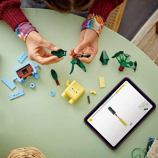 Curious Minds Toys & Games > Toys > Construction Toys > Interlocking Blocks > LEGO > LEGO Flowers Lego Botanicals 10349 Happy Plants Toy Building Kit for Ages 9 and Up