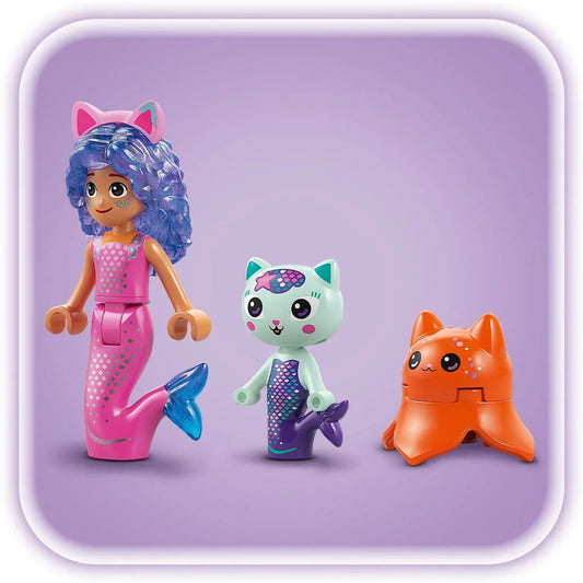 Curious Minds Toys & Games > Toys > Construction Toys > Interlocking Blocks > LEGO > LEGO Gabby's Dollhouse Lego Gabby's Dollhouse 11204 Mermaid Gabby's Aquarium Adventure Age 4+