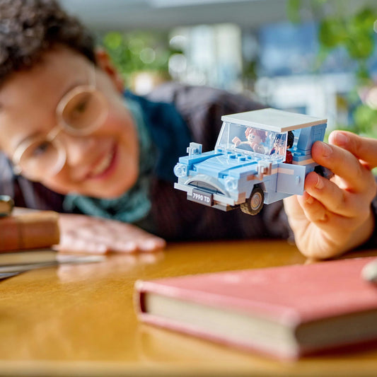Curious Minds Toys & Games > Toys > Construction Toys > Interlocking Blocks > LEGO > LEGO Harry Potter Lego Harry Potter 76424 Flying Ford Anglia Playset for Ages 7 and Up