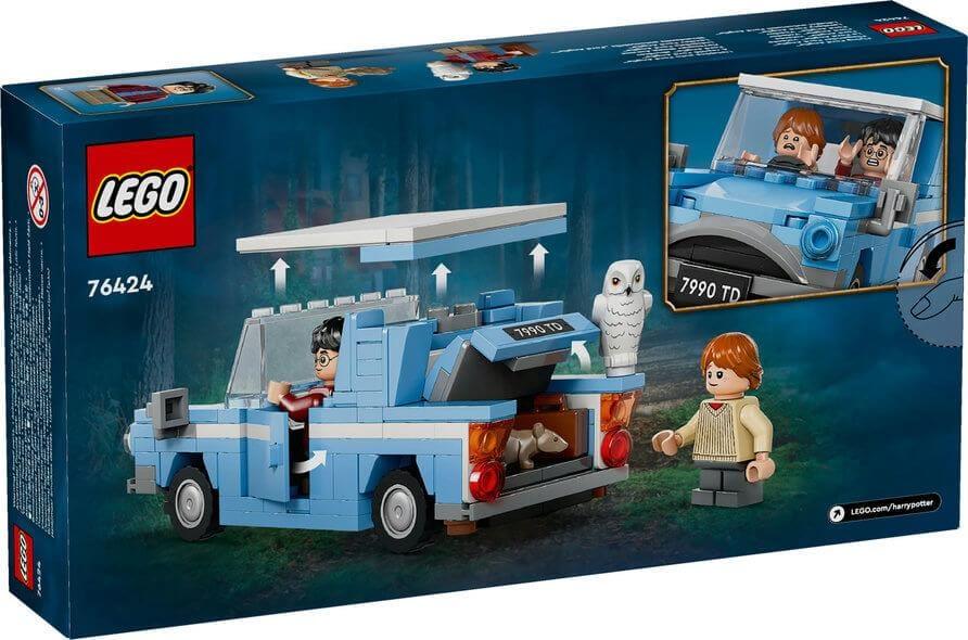 Curious Minds Toys & Games > Toys > Construction Toys > Interlocking Blocks > LEGO > LEGO Harry Potter Lego Harry Potter 76424 Flying Ford Anglia Playset for Ages 7 and Up