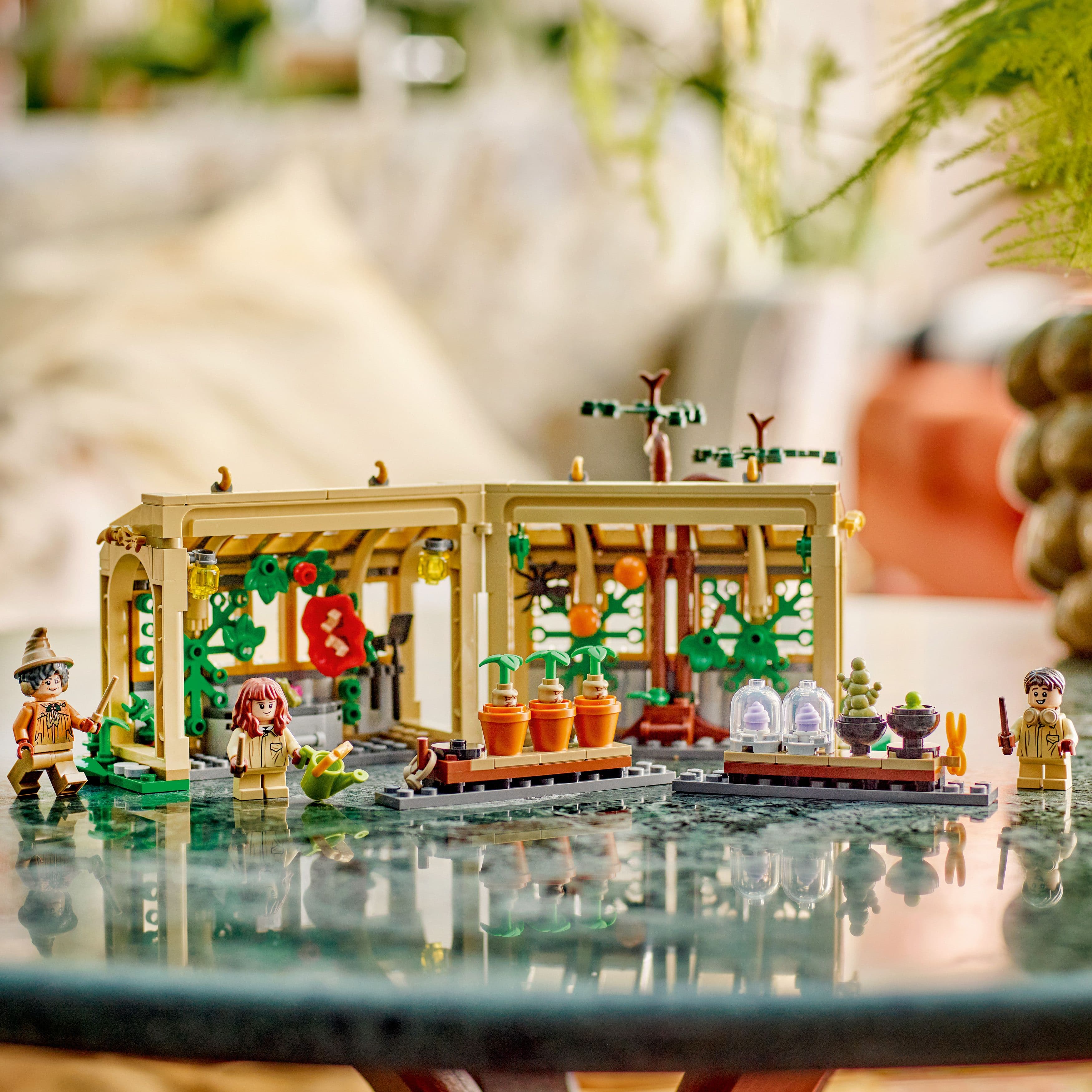 Curious Minds Toys & Games > Toys > Construction Toys > Interlocking Blocks > LEGO > LEGO Harry Potter Lego Harry Potter 76445 Hogwarts Castle: Herbology Class for Ages 8+