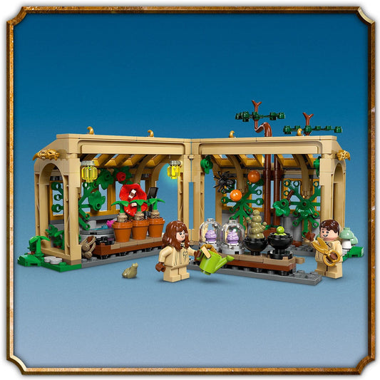 Curious Minds Toys & Games > Toys > Construction Toys > Interlocking Blocks > LEGO > LEGO Harry Potter Lego Harry Potter 76445 Hogwarts Castle: Herbology Class for Ages 8+