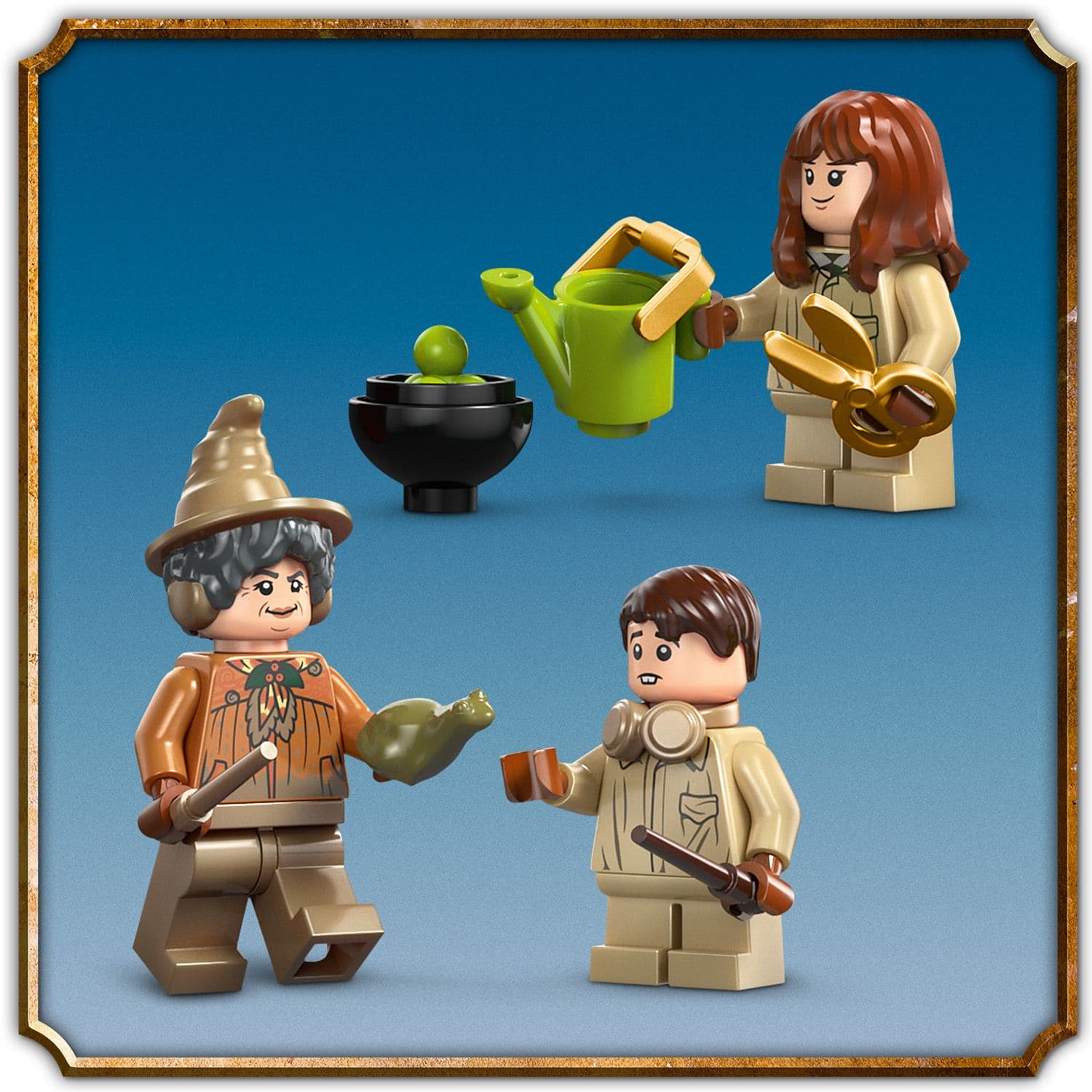 Curious Minds Toys & Games > Toys > Construction Toys > Interlocking Blocks > LEGO > LEGO Harry Potter Lego Harry Potter 76445 Hogwarts Castle: Herbology Class for Ages 8+