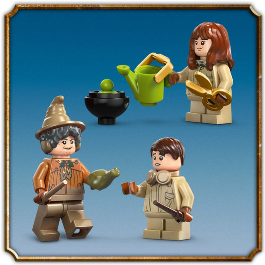 Curious Minds Toys & Games > Toys > Construction Toys > Interlocking Blocks > LEGO > LEGO Harry Potter Lego Harry Potter 76445 Hogwarts Castle: Herbology Class for Ages 8+