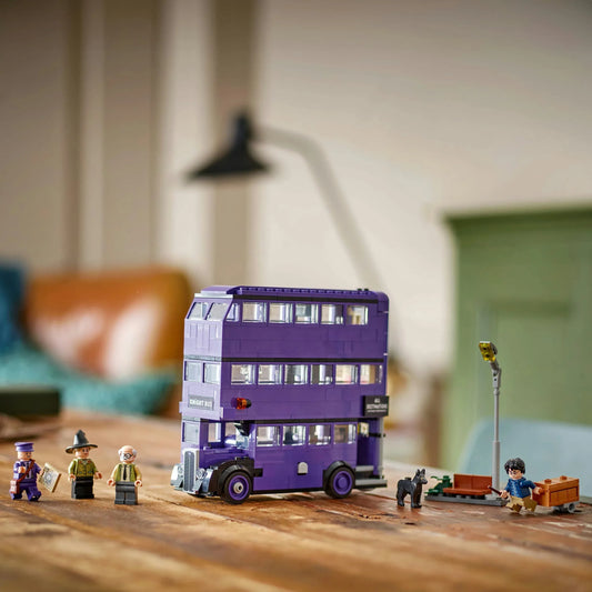 Curious Minds Toys & Games > Toys > Construction Toys > Interlocking Blocks > LEGO > LEGO Harry Potter Lego Harry Potter 76446 Knight Bus Adventure Playset for Ages 8 and Up