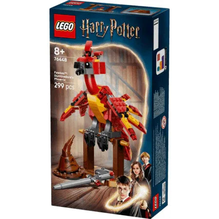 Curious Minds Toys & Games > Toys > Construction Toys > Interlocking Blocks > LEGO > LEGO Harry Potter Lego Harry Potter 76448 Fawkes: Dumbledore's Phoenix for Ages 8 and Up