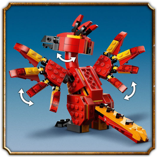 Curious Minds Toys & Games > Toys > Construction Toys > Interlocking Blocks > LEGO > LEGO Harry Potter Lego Harry Potter 76448 Fawkes: Dumbledore's Phoenix for Ages 8 and Up
