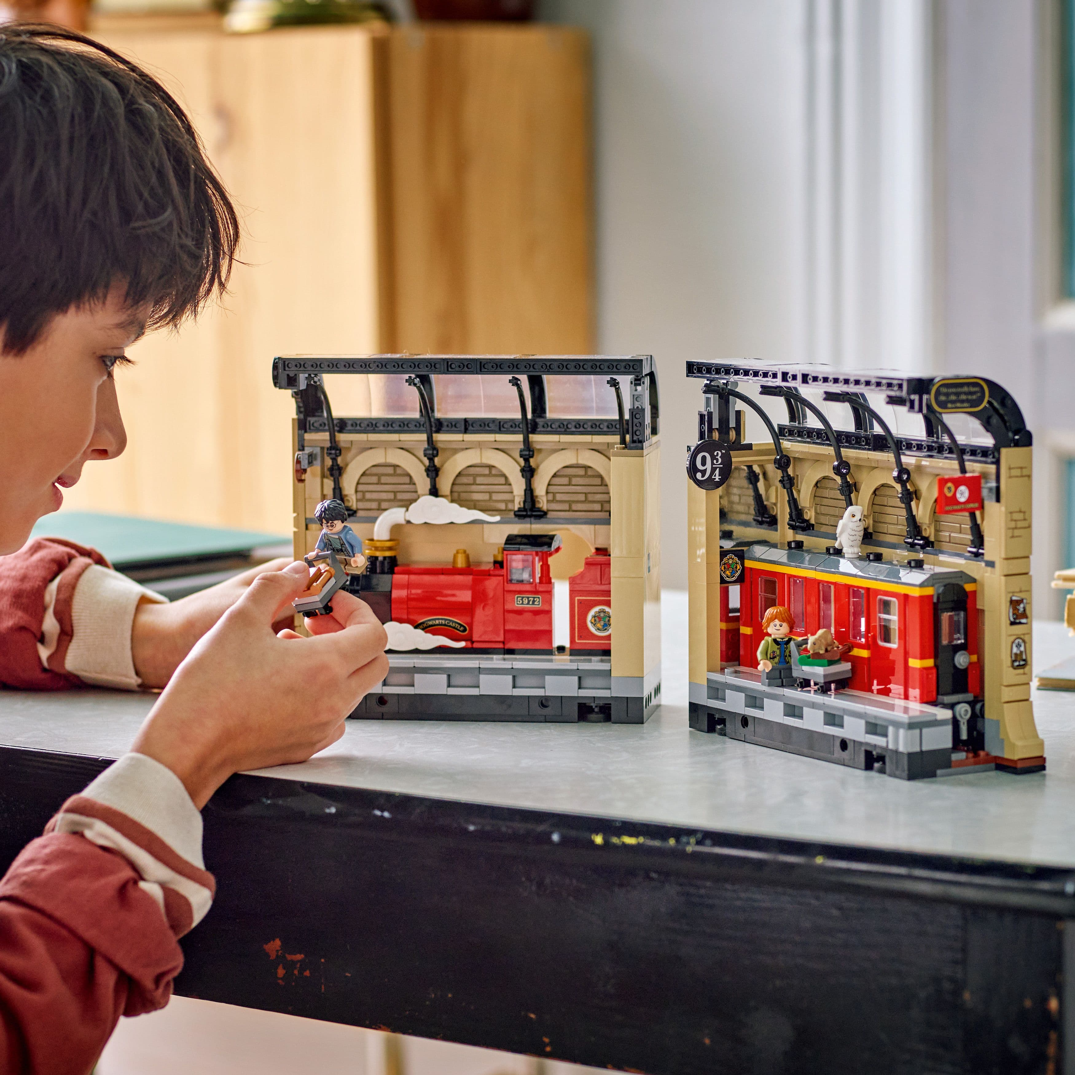 Curious Minds Toys & Games > Toys > Construction Toys > Interlocking Blocks > LEGO > LEGO Harry Potter Lego Harry Potter 76450 Book Nook: Hogwarts Express for Ages 10 and Up